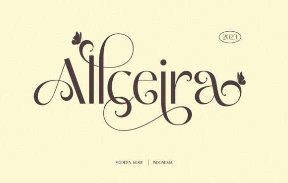 Allceira: The Bold Display Font That Elevates Brand Identity