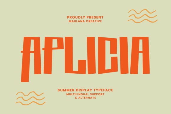 Apply Summer: The Perfect Display Typeface for Small Business Branding