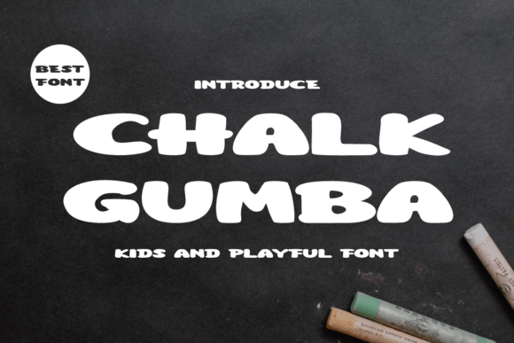 Chalk Gumba: The Friendly Display Font for Handmade Creators