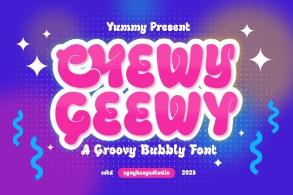 Chewy Geewy: The Playful Typeface That Elevates Campaign Visuals