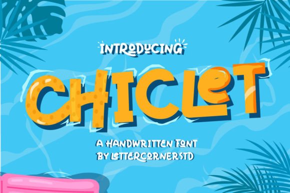 Chiclet: The Fun Display Typeface for Scroll-Stopping Visuals