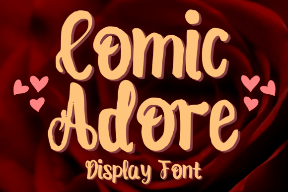 Comic Adore: The Fun Typeface That Elevates Your Brand Identity