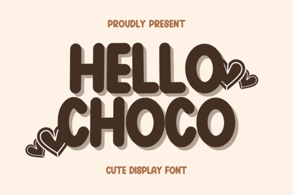 Hello Choco: The Modern Display Typeface for Polished Branding