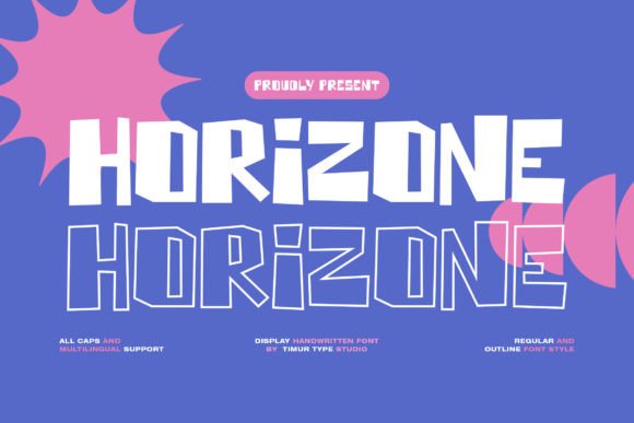 Horizone: The Handwritten Display Font That Elevates Your Craft Brand