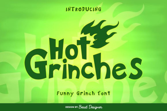 Hot Grinches: The Playful Typeface That Transformed My Brand