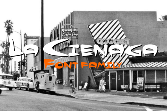 La Cienaga Family: The Perfect Display Font for Your Brand