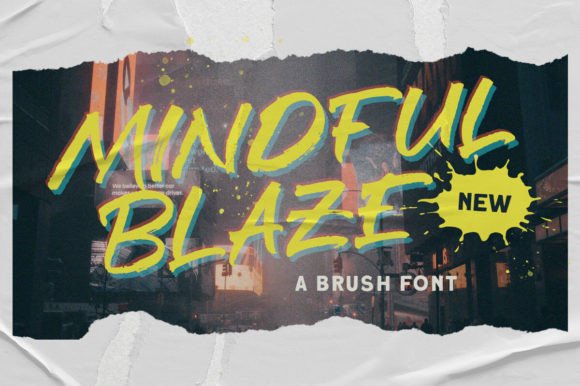 Mindful Braze: A Brush Typeface That Brings Warmth to Digital Brands