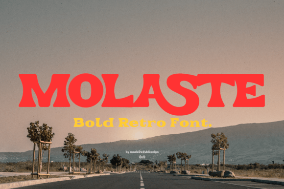 Molaste: The Retro Serif Font for Polished Digital Branding