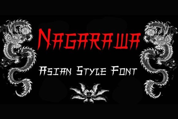 Nagarawa: The Asian-Style Display Font for Scroll-Stopping Campaigns