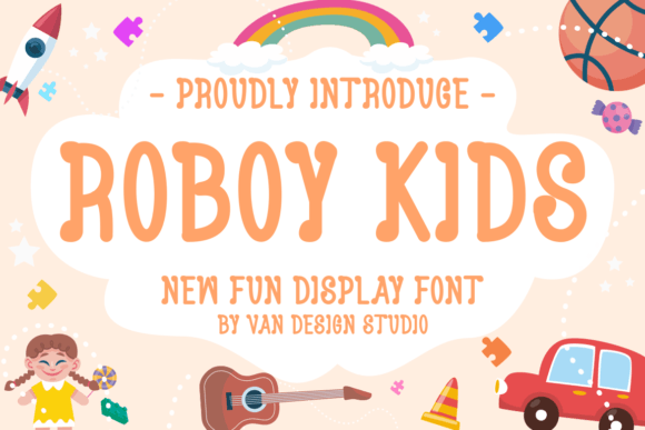 Roboy Kids: The Creative Typeface That Transforms Small Business Branding