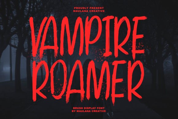 Why Vampire Roamer Is the Perfect Typeface for Bold Brand Identity